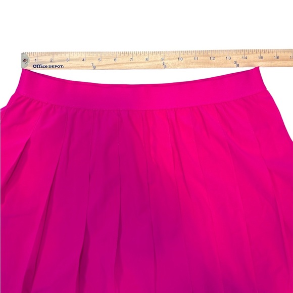 Rae Mode Pleated Tennis Skort Size XL Hot Pink Attached Shorts Pull On - Picture 5 of 12
